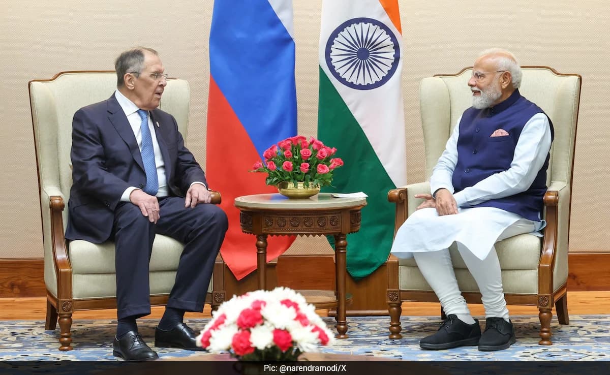 Russia's Lavrov Meets PM Modi In Delhi, Discusses Ukraine, Middle East Conflict