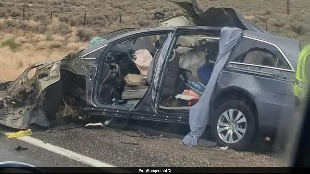 3 Of Hyderabad Family Die In Road Accident In US