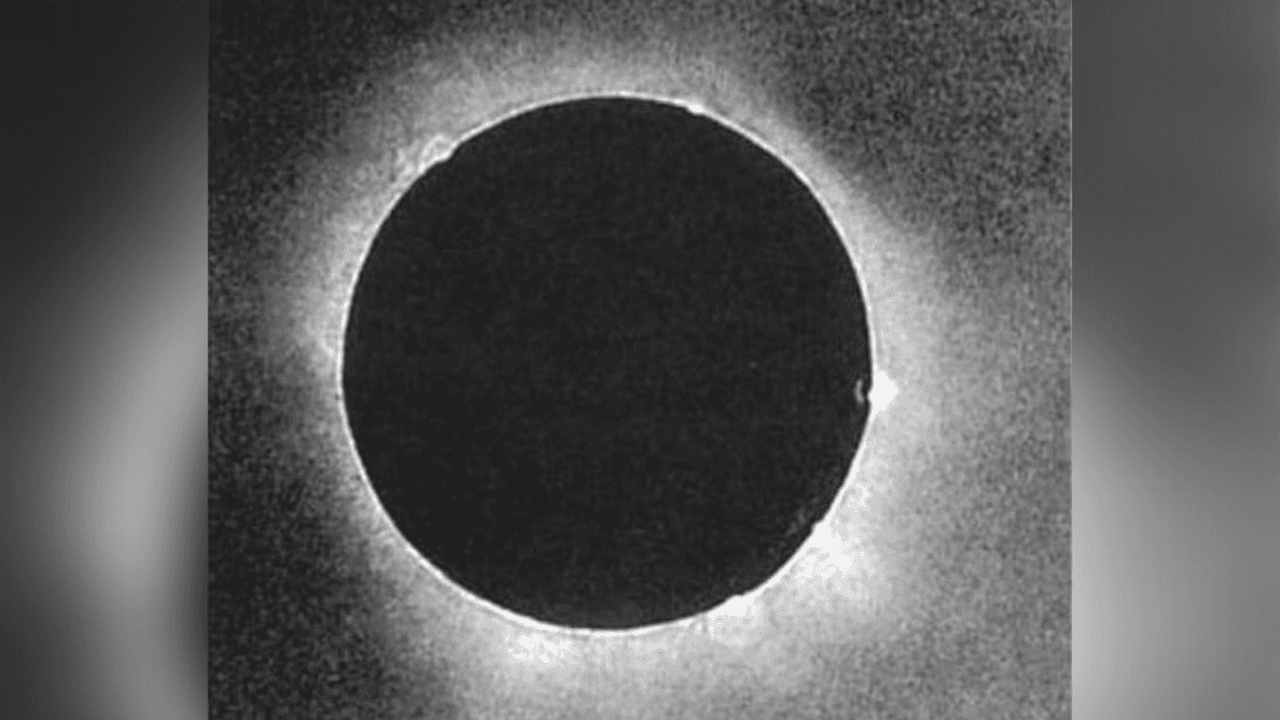 On this day in space! July 28, 1851: The 1st photo of a total solar eclipse was taken by a Prussian daguerreotypist