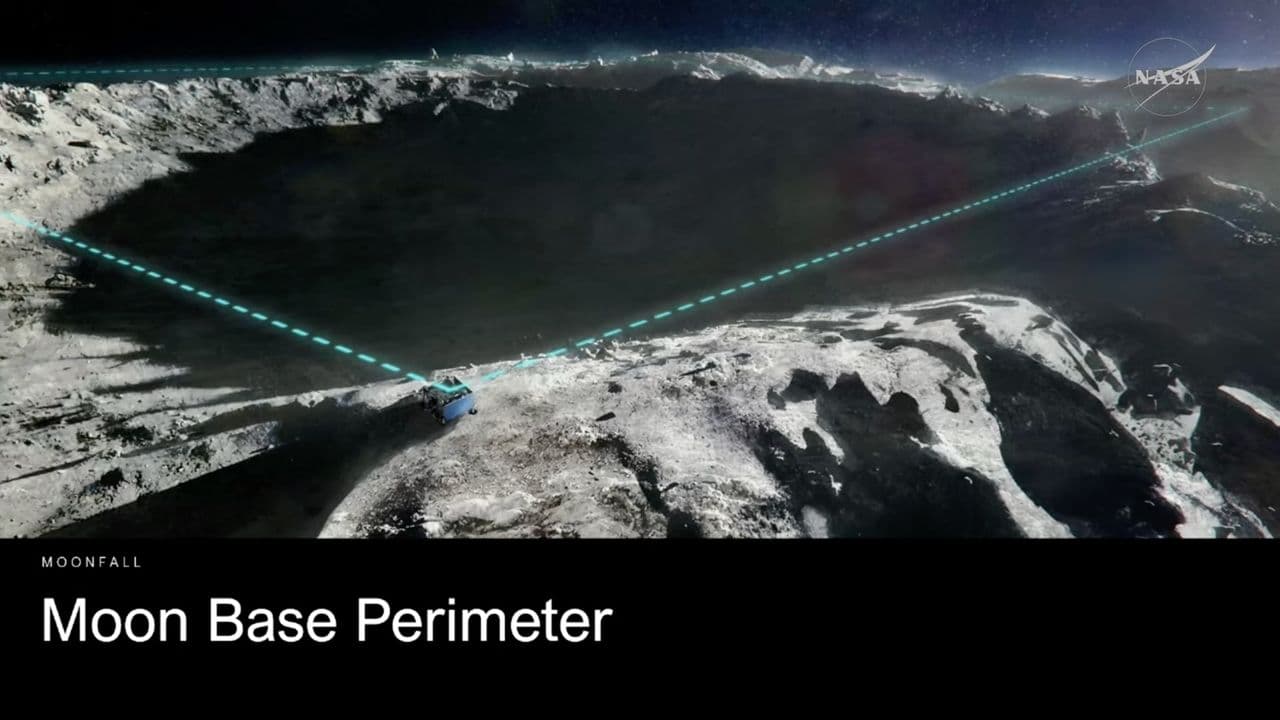 Artemis moon base will cover 'hundreds of square miles' with hopping drones and new lunar rovers, NASA says