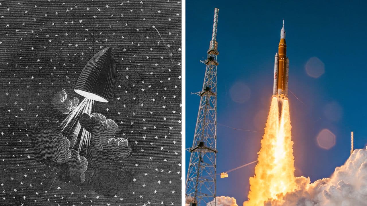 How Jules Verne predicted the Artemis 2 mission to the moon almost 160 years ago