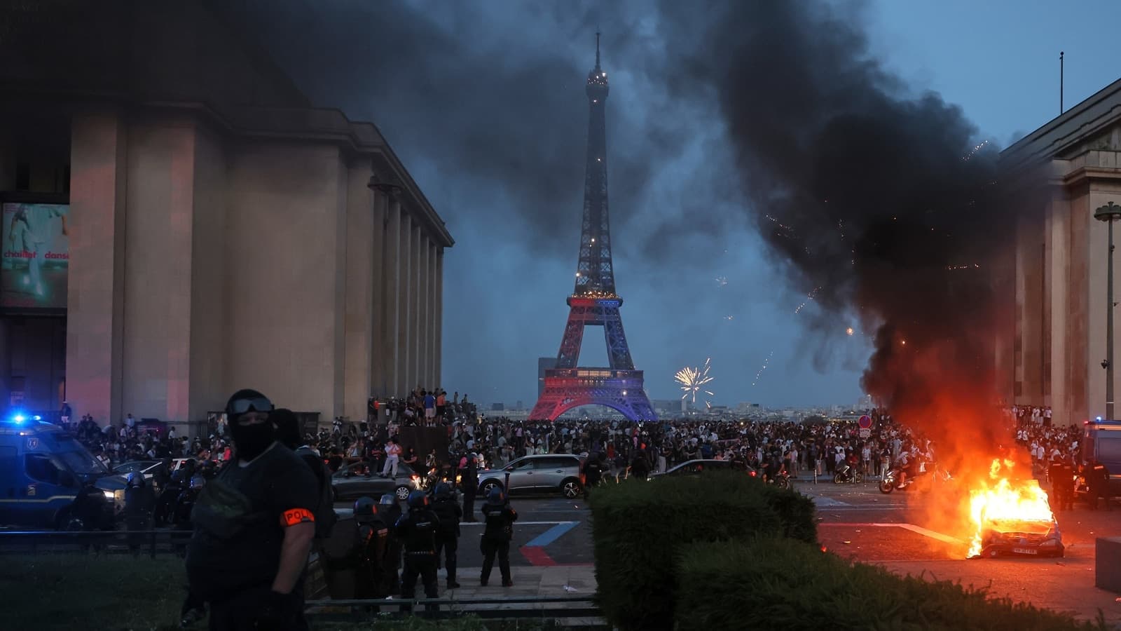Violence erupts in Paris amid celebrations over PSGs Champions League win; dozens detained