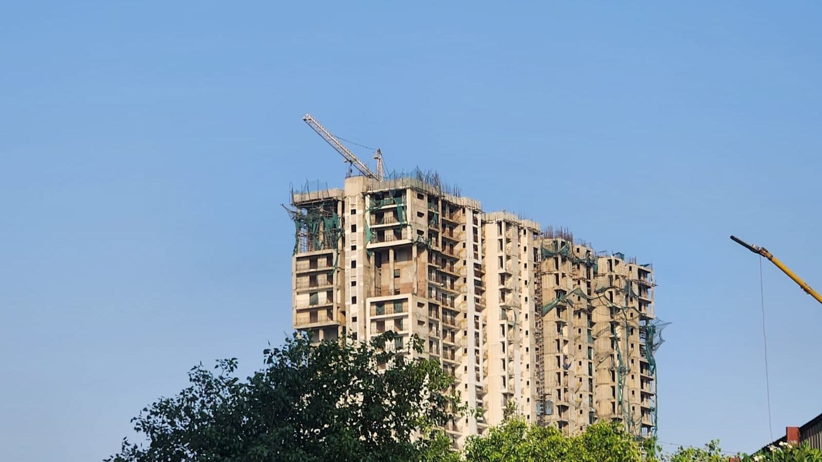 ‘Paying rent and EMI its double the pain’: Mahagun homebuyers in Ghaziabad protest delayed flats