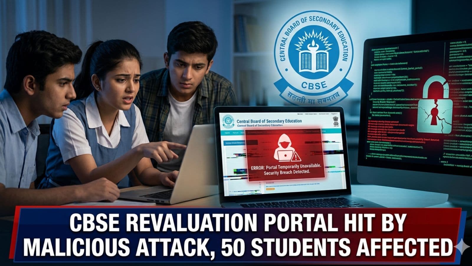 CBSE OSM Row: Portal attack was a coordinated, two-pronged operation says cybersecurity expert