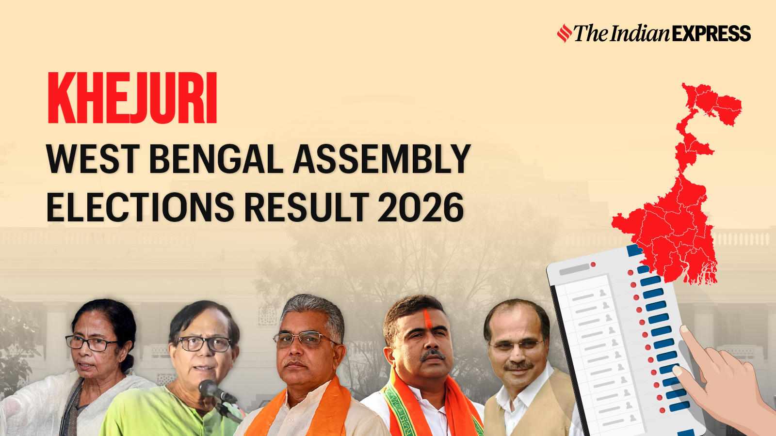 Khejuri Assembly Election Result 2026 LIVE: Winner, Vote Share and Party-wise Trends