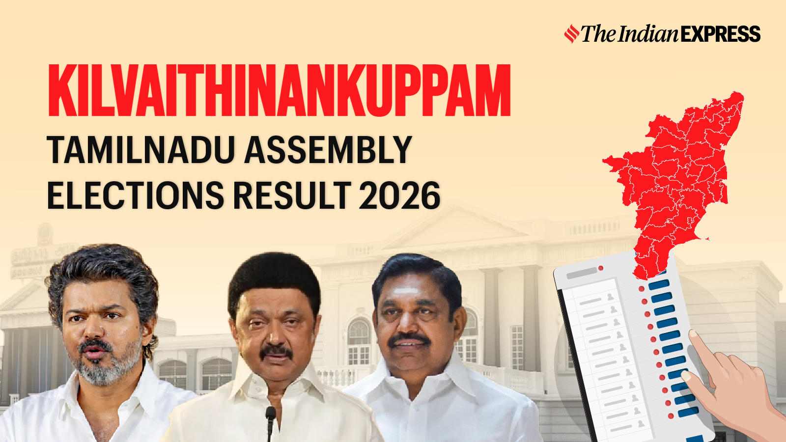 Kilvaithinankuppam Assembly Election Result 2026 LIVE: Winner, Vote Share and Party-wise Trends