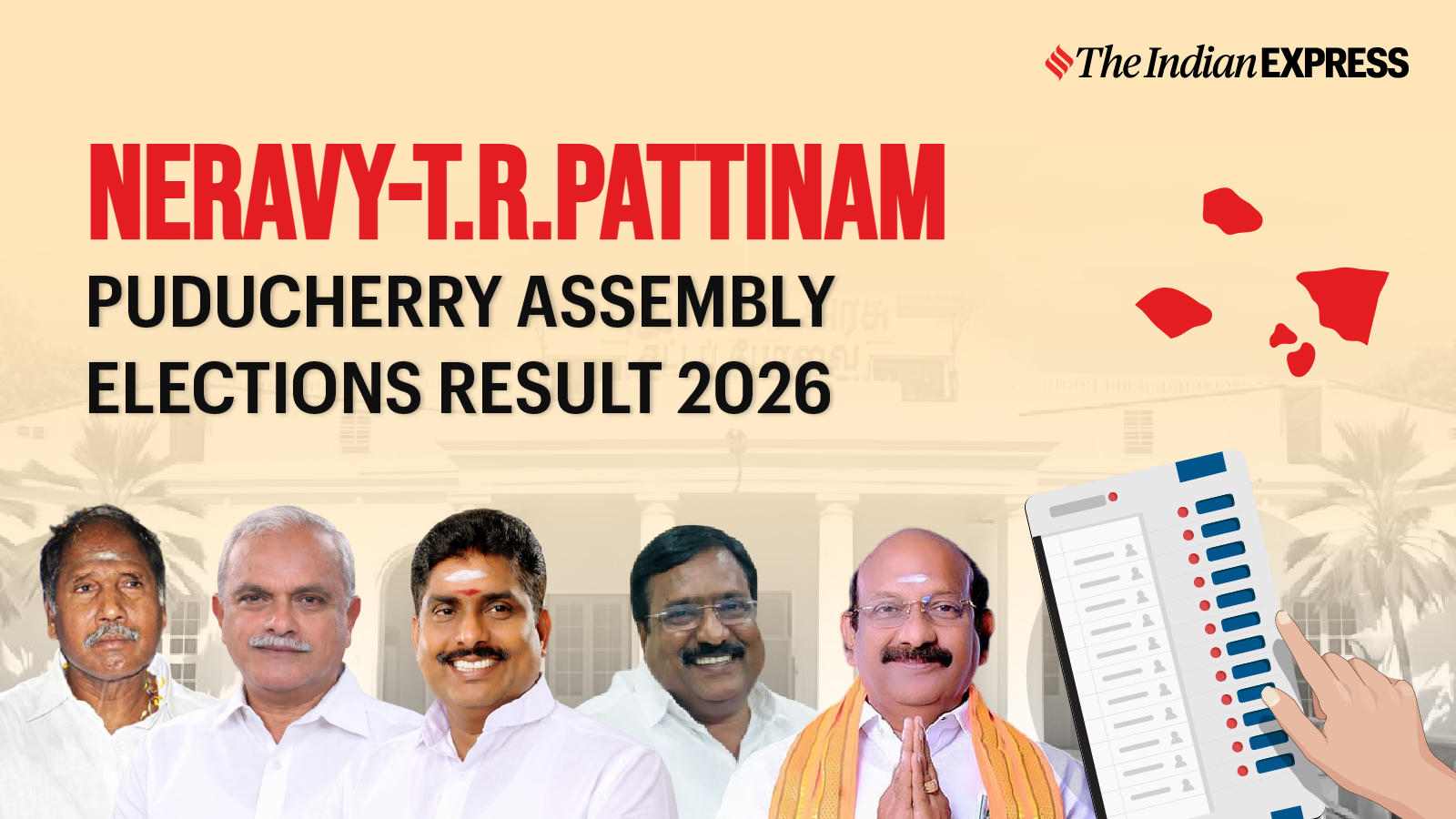 Neravy-T.r.pattinam Assembly Election Result 2026 LIVE: Winner, Vote Share and Party-wise Trends
