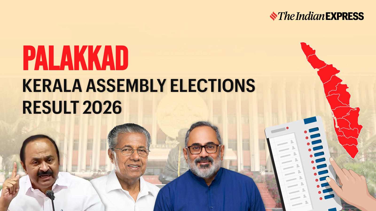 Palakkad Assembly Election Result 2026 LIVE: Winner, Vote Share and Party-wise Trends
