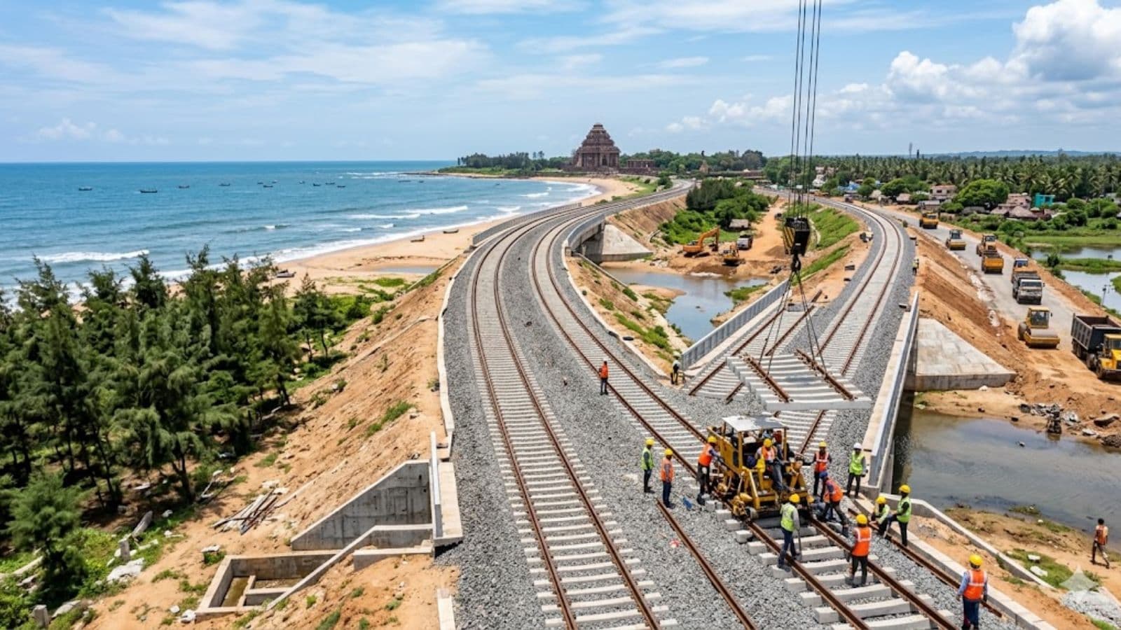 Railways speeds up Puri-Konark line project to improve connectivity along coastal Odisha
