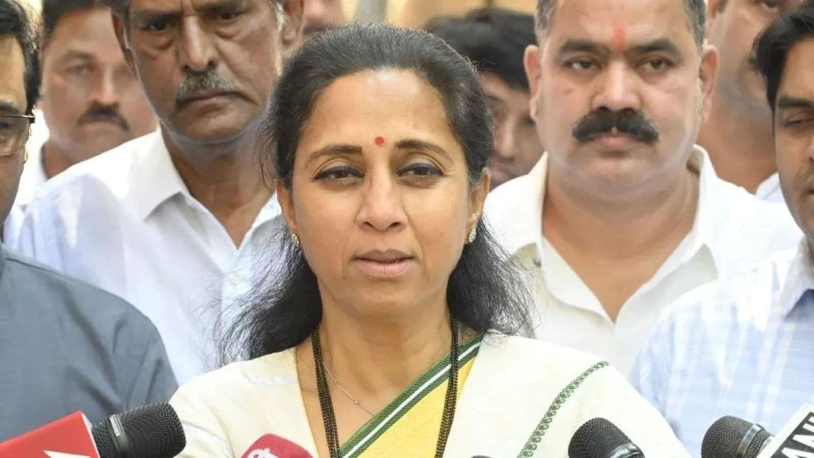 Baramati MP Supriya Sules car meets with accident, she escapes unhurt