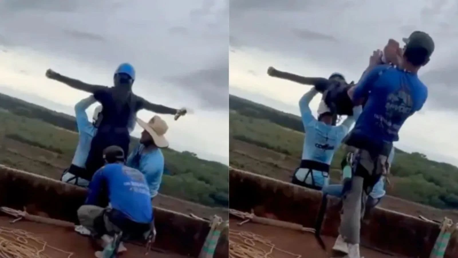 I even talked to her: Nurse says Brazilian bungee jumper was still alive after 130-foot fall