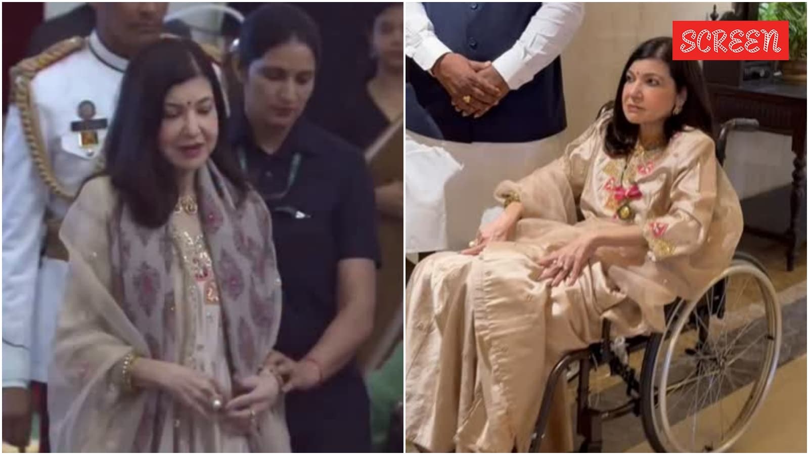 Fans hope for Alka Yagniks speedy recovery after her wheelchair video emerges online