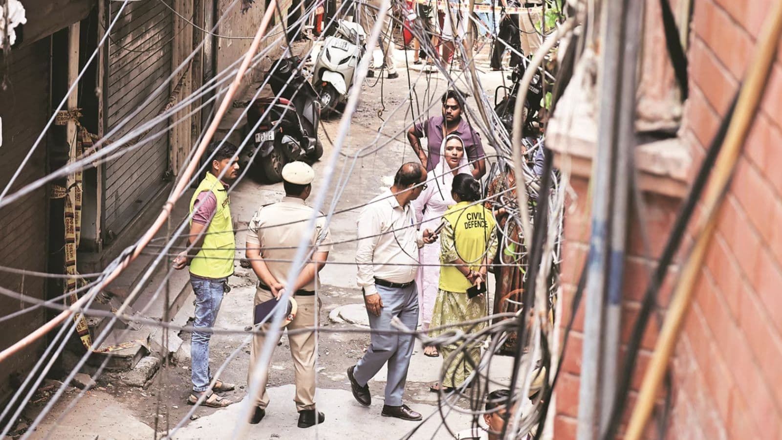 Woman entered, then rushed out of building moments after blaze in Tughlakabad: Cops