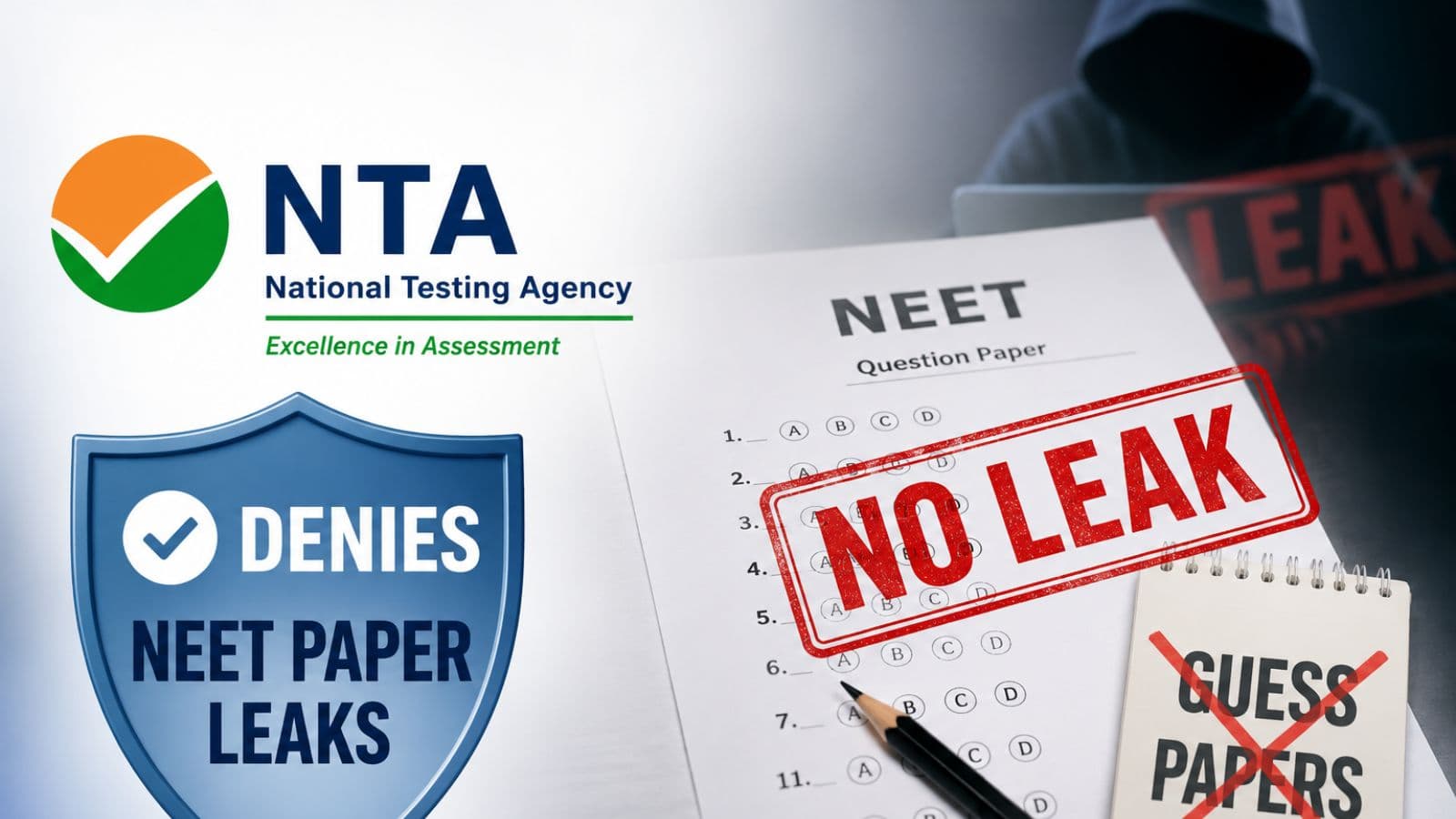 NTA denies NEET paper leak, labels circulating questions ‘guess papers’; to submit report on June 10