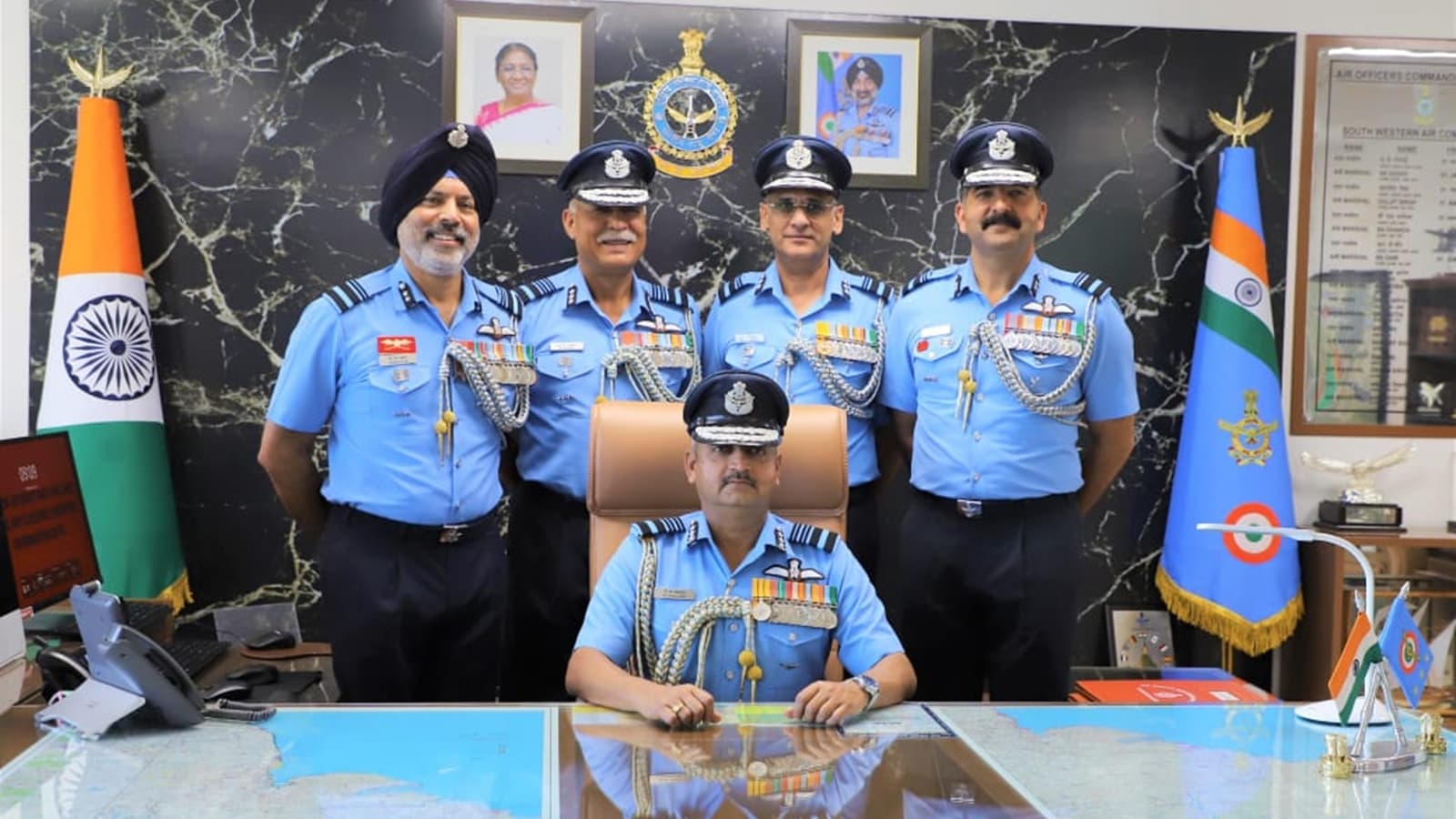 Air Marshal PV Shivanand takes over as South Western Air Command chief