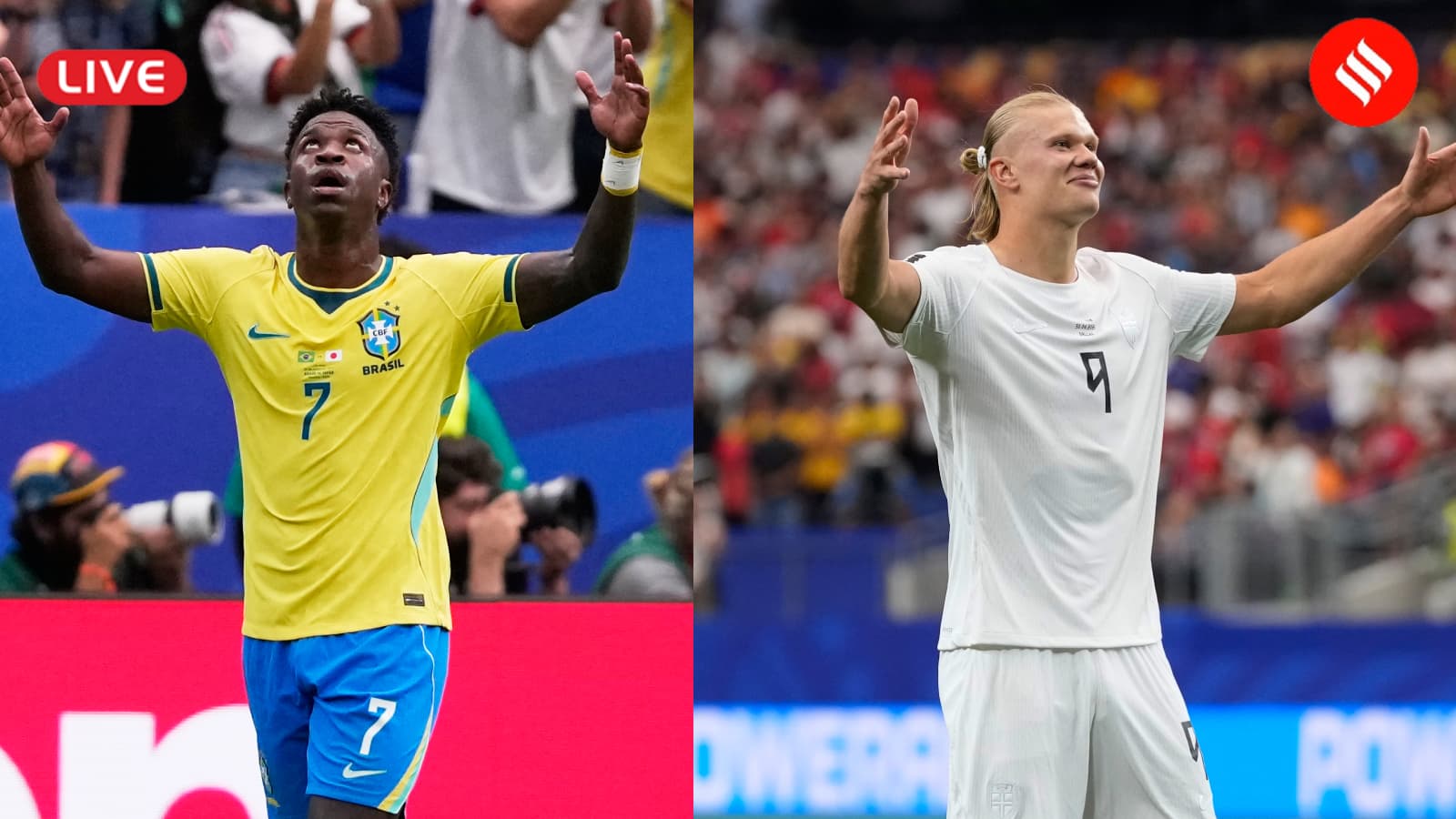 Brazil vs Norway Score, FIFA World Cup 2026 Live: All eyes on Vinicius vs Haaland as BRA take on NOR