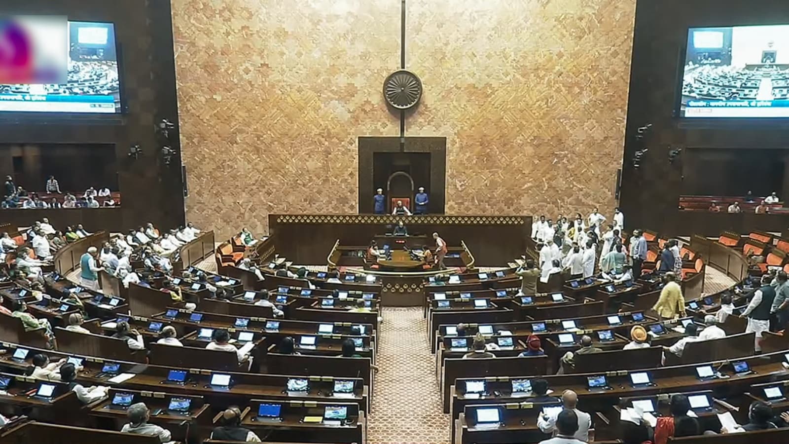 Amid Opposition protest, Rajya Sabha passes Bill criminalising insult to Vande Mataram