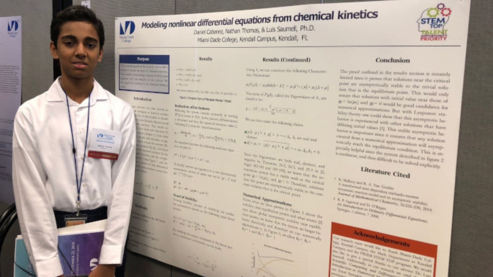 At 18, this teen is worlds youngest male professor, breaking a 306-year-old record