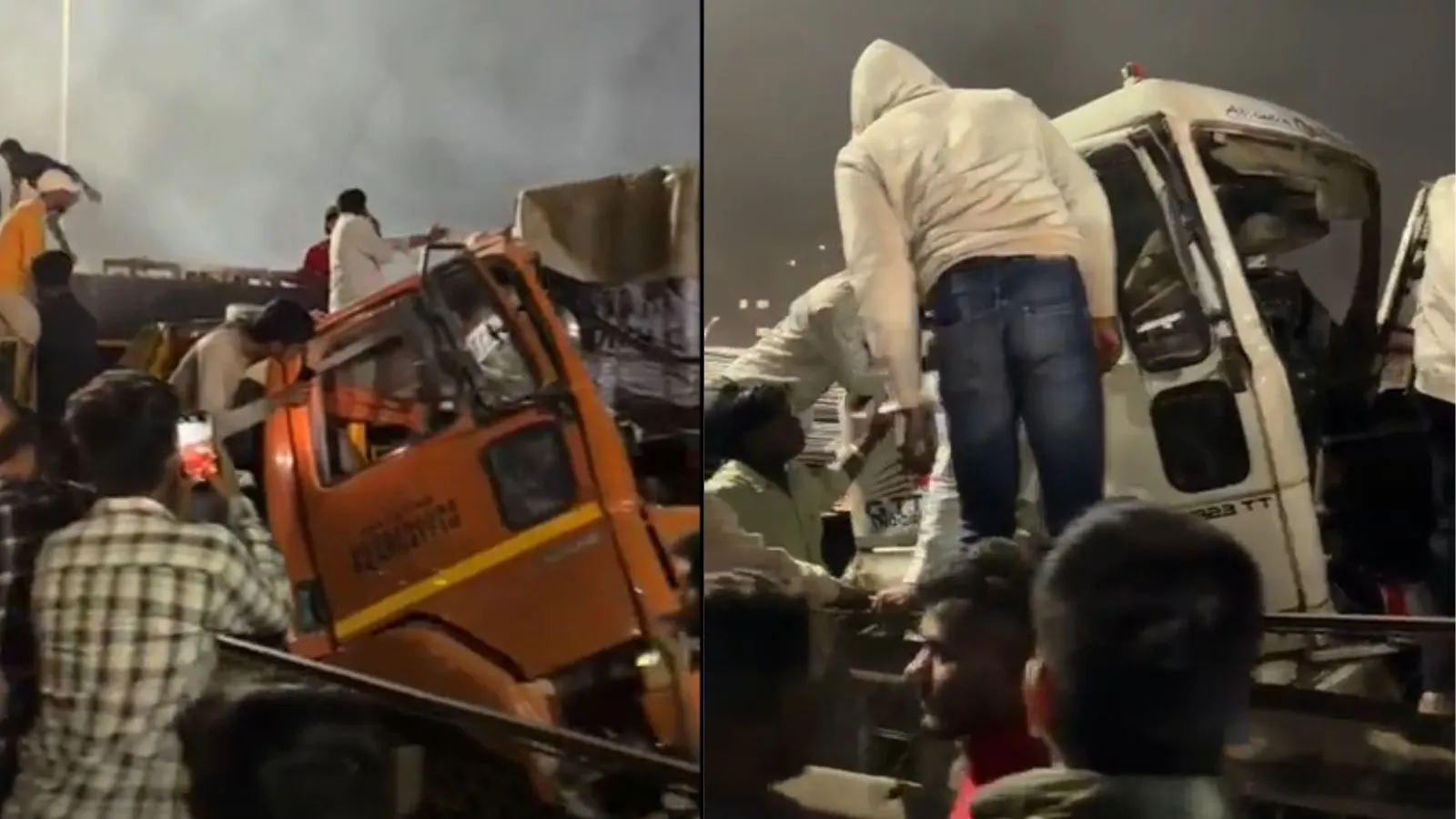 1 killed, 6 injured as container truck rams multiple vehicles in Pune