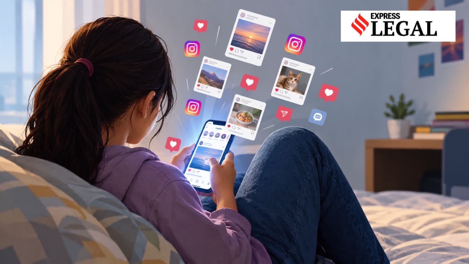 PIL in Delhi High Court flags addictive social media design for youngsters, seeks damages