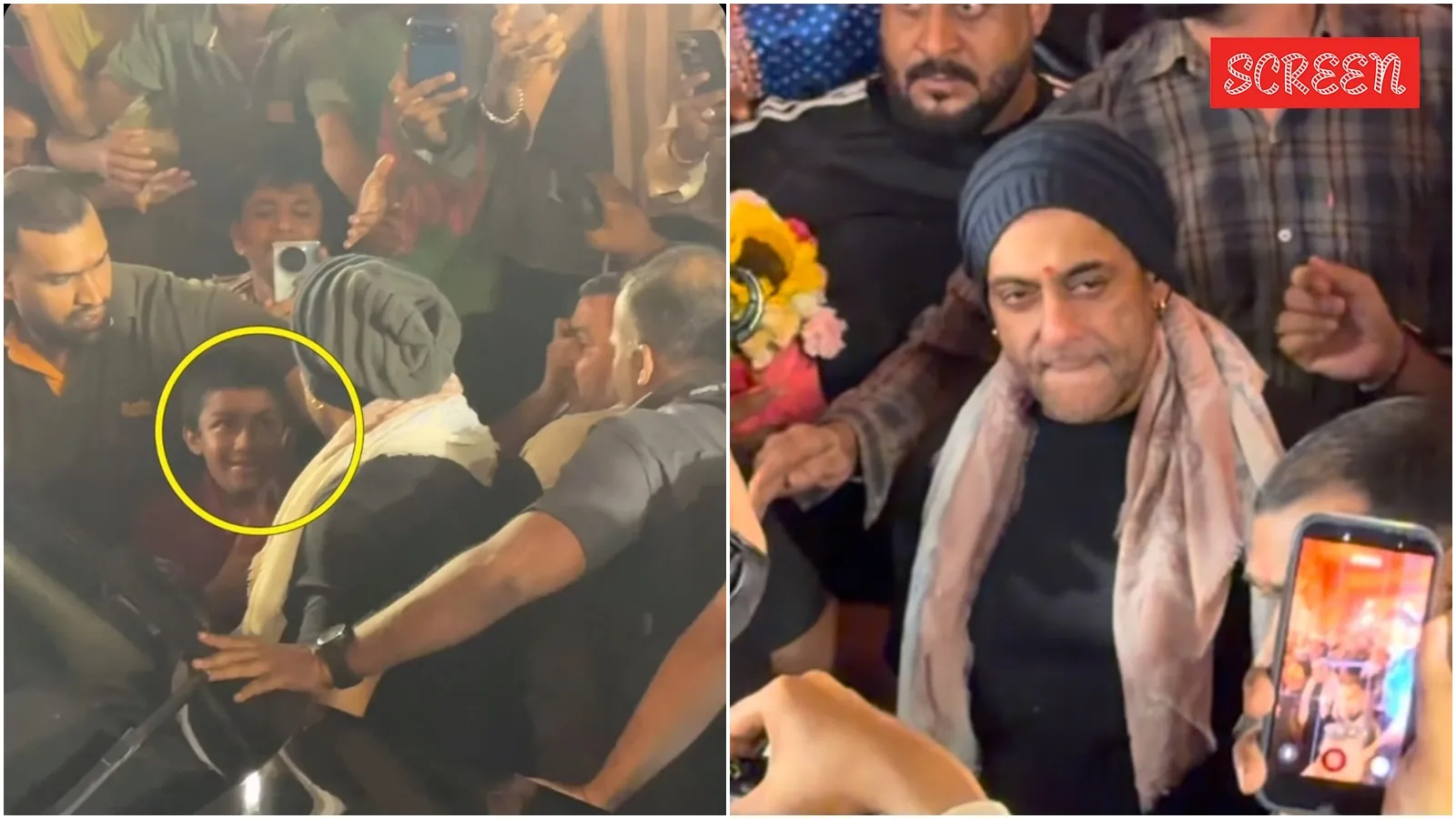 Salman Khan helps children as his Lalbaugcha Raja visit turns tense amid massive crowd