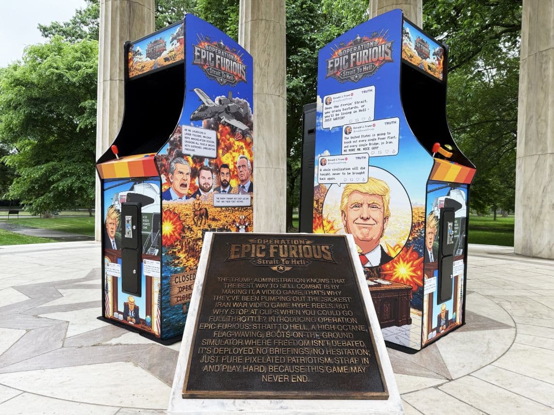 There's an Unhinged New Video Game About Trump and the Iran War