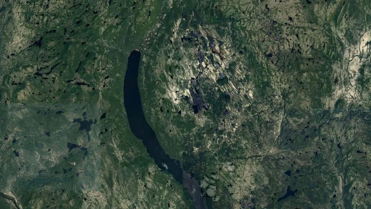 A massive crater was spotted on Google Earth. It could be a scar from an ancient meteorite impact