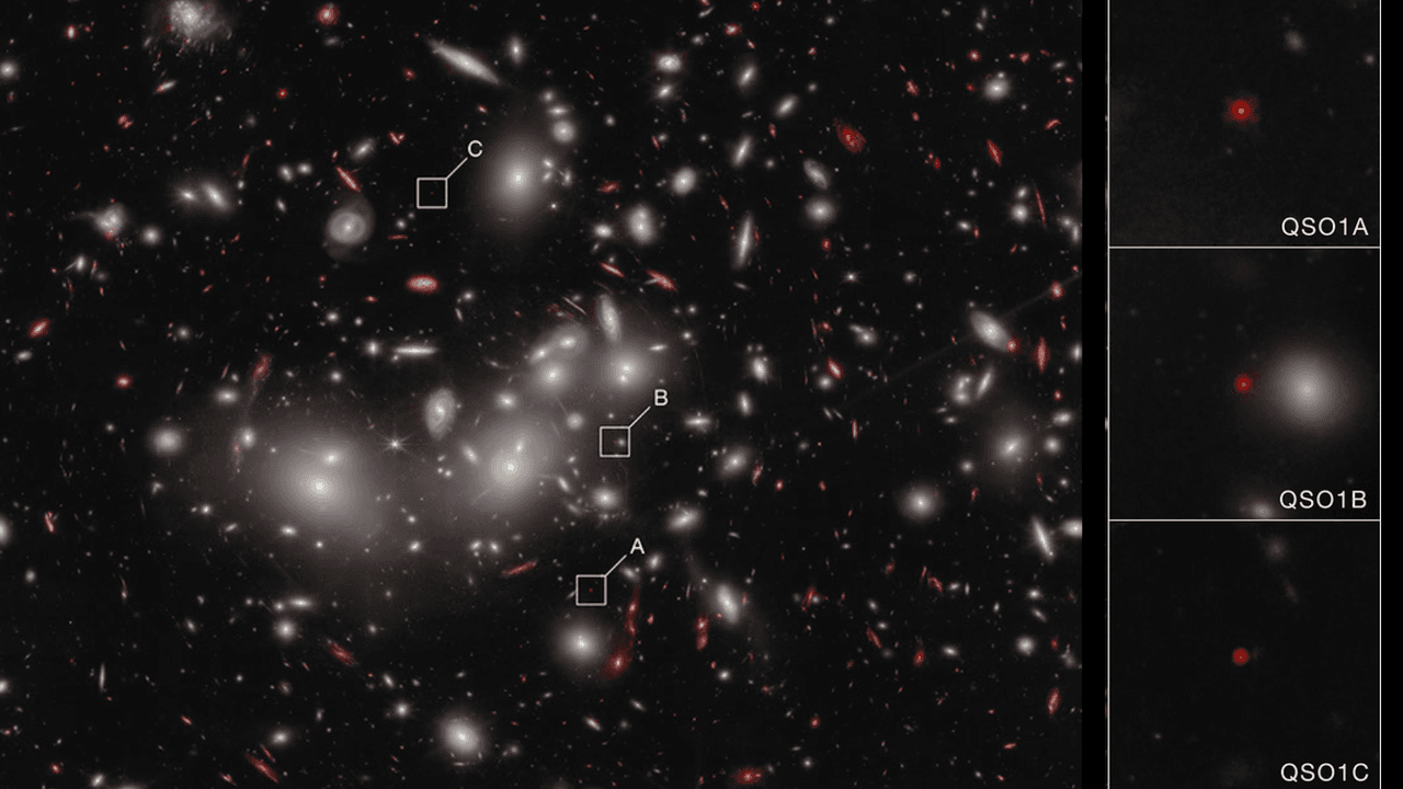 James Webb Space Telescope discovers a black hole that formed before its host galaxy. Scientists aren't sure how