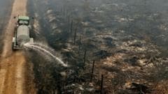 Belgian wildfire doubles in size on third day tearing through nature reserve