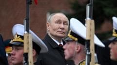 Putin denounces Nato at scaled back Victory Day parade