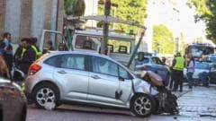 At least eight injured as car rams into pedestrians in Italian city of Modena