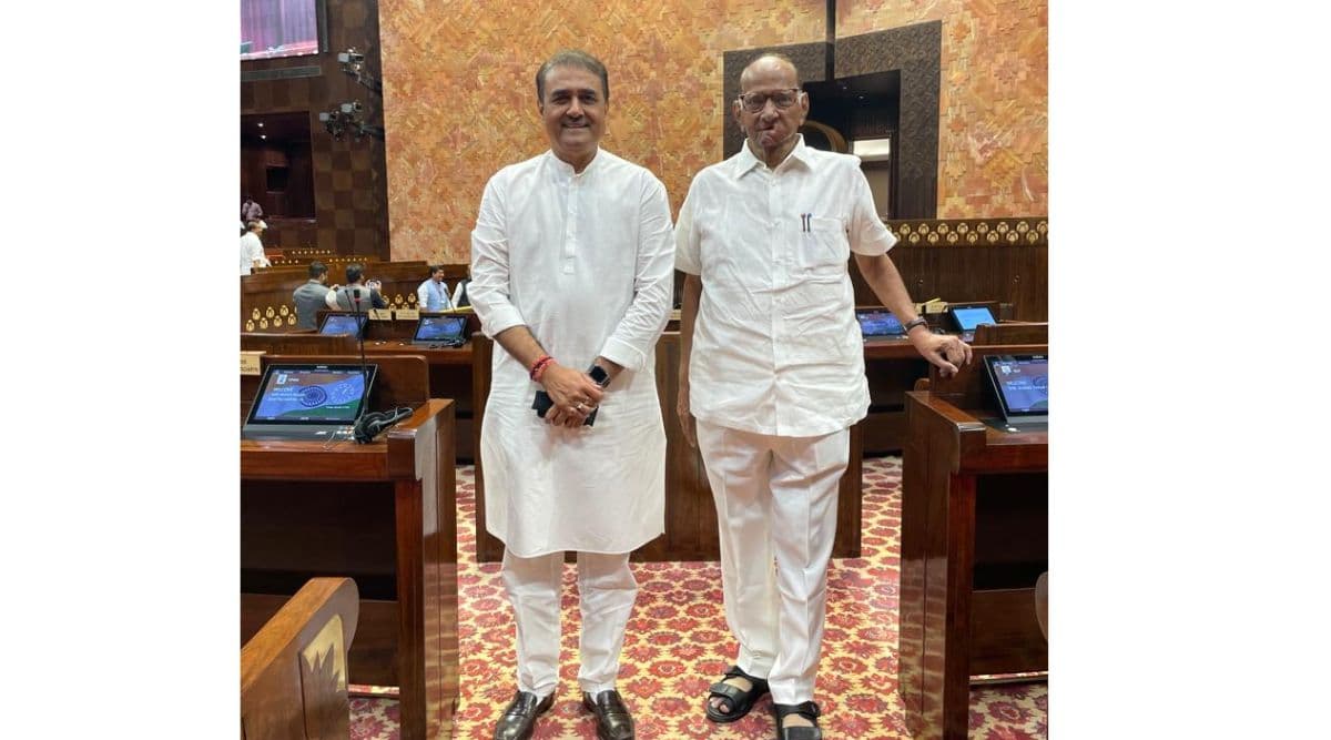 NCP merger buzz revives as Parth Pawar, Praful Patel meet Sharad Pawar in Delhi