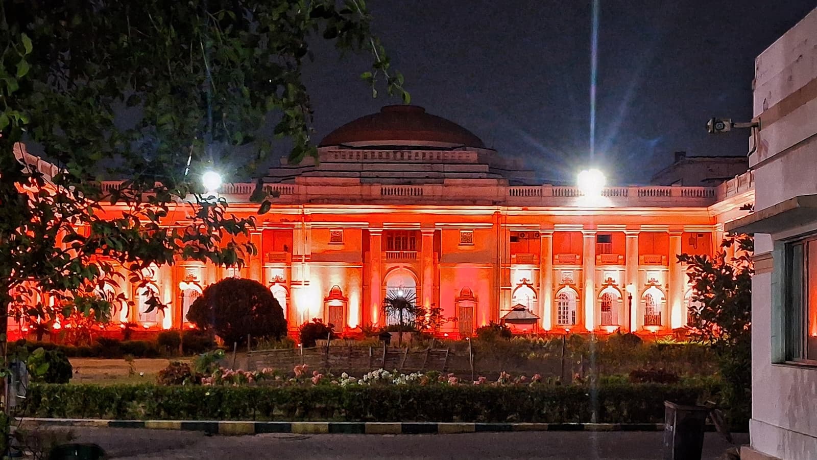 Assembly, Writers’ Building illuminated in saffron lights after change of guard in West Bengal