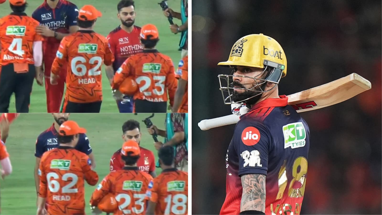 Virat Kohli slams 9th IPL century in match vs KKR in Raipur