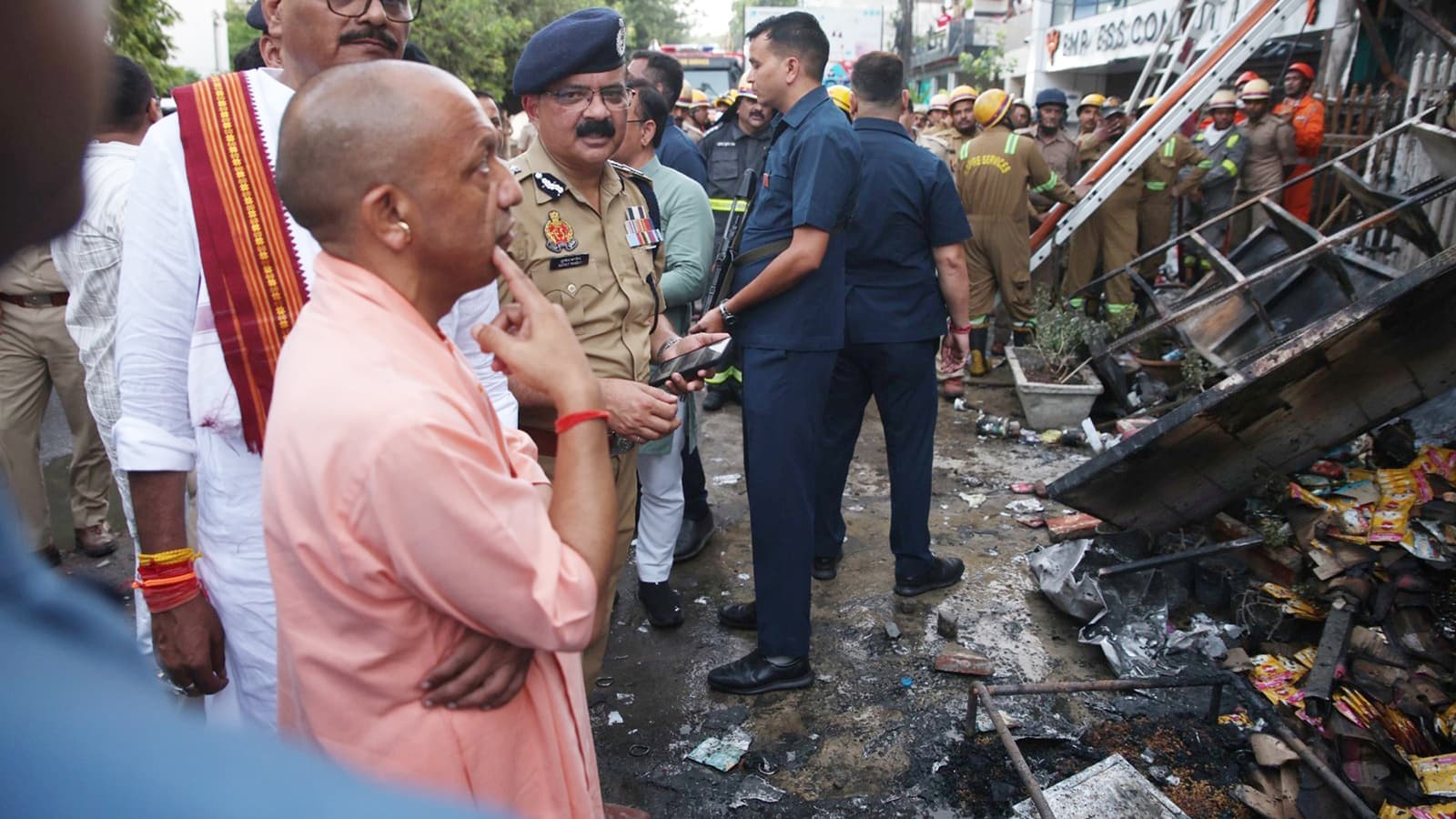Uttar Pradesh CM Yogi Adityanath announces two-member SIT to probe Lucknow fire