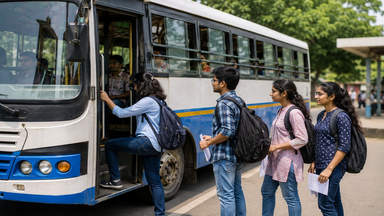 ‘What if there’s an ambush’: Across divide, aspirants dread journey to NEET centres