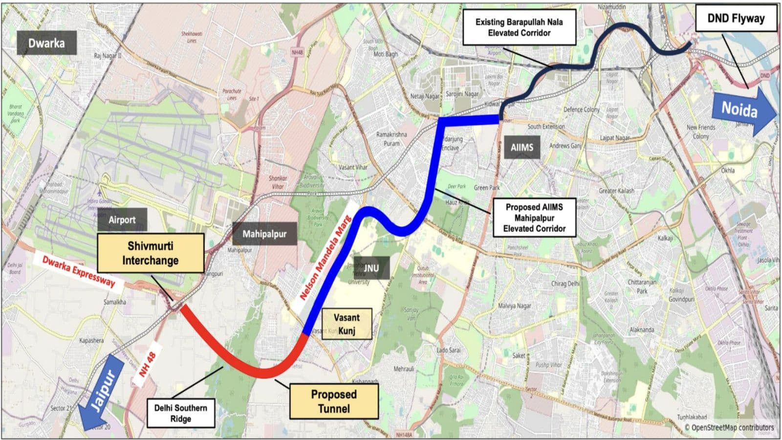 Cabinet clears 8-km six-lane Dwarka tunnel in Delhi, four-lane highway in UP