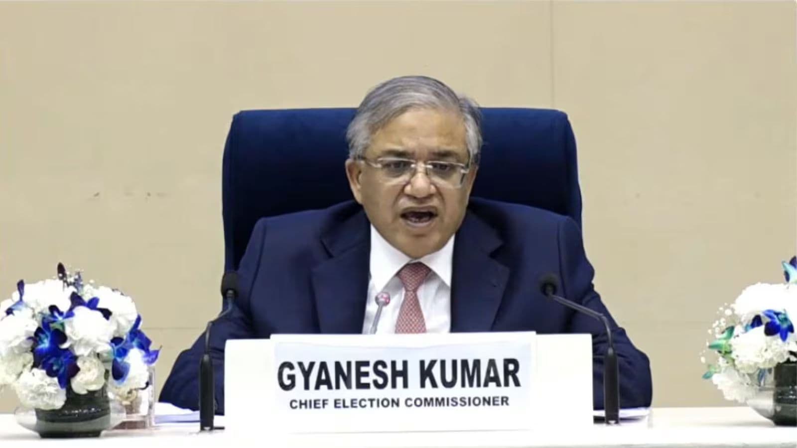 Record turnouts evidence of public trust in poll process: CEC Gyanesh Kumar