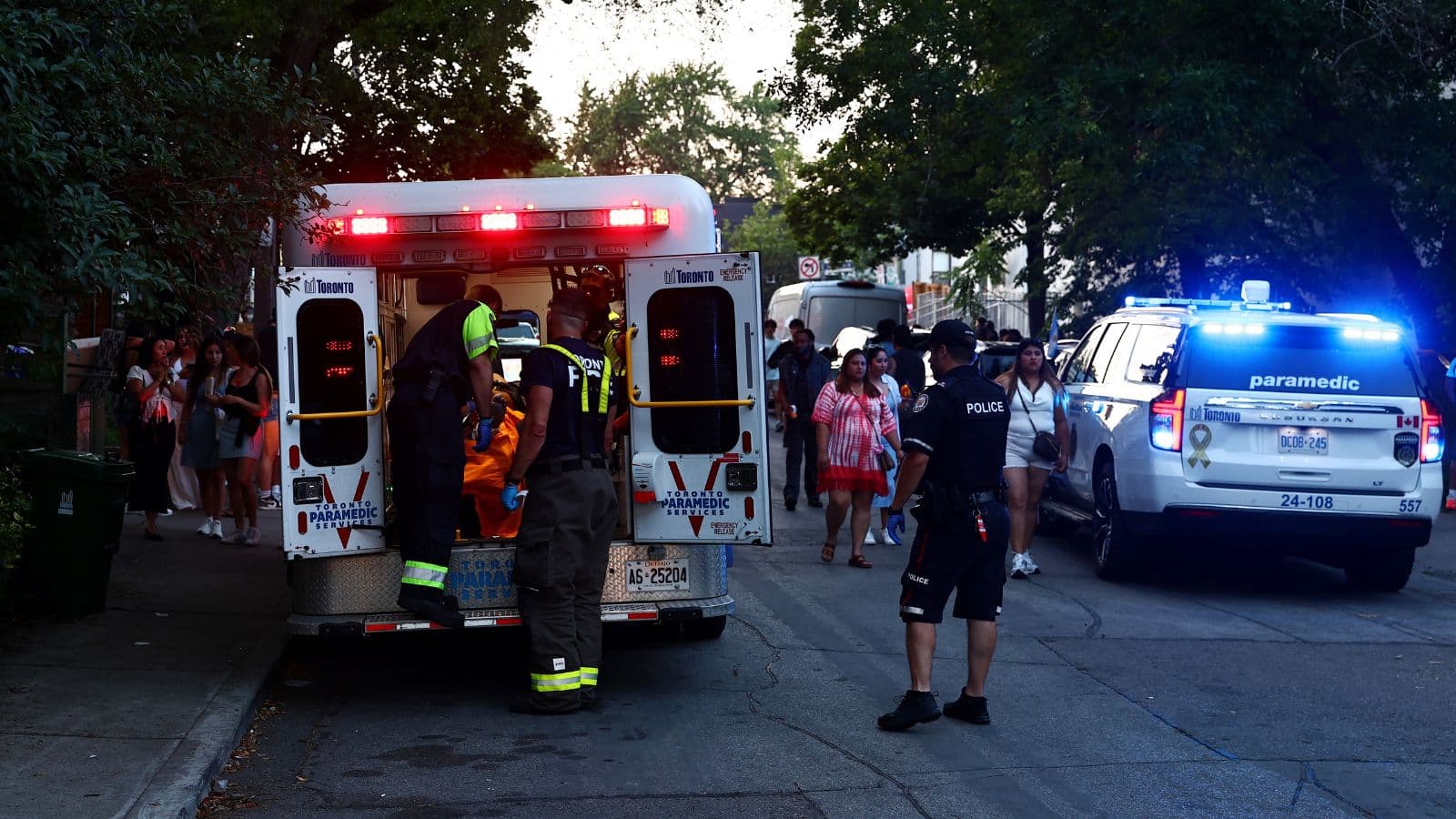 2 killed, 3 wounded in shooting near Toronto street festival in Canada