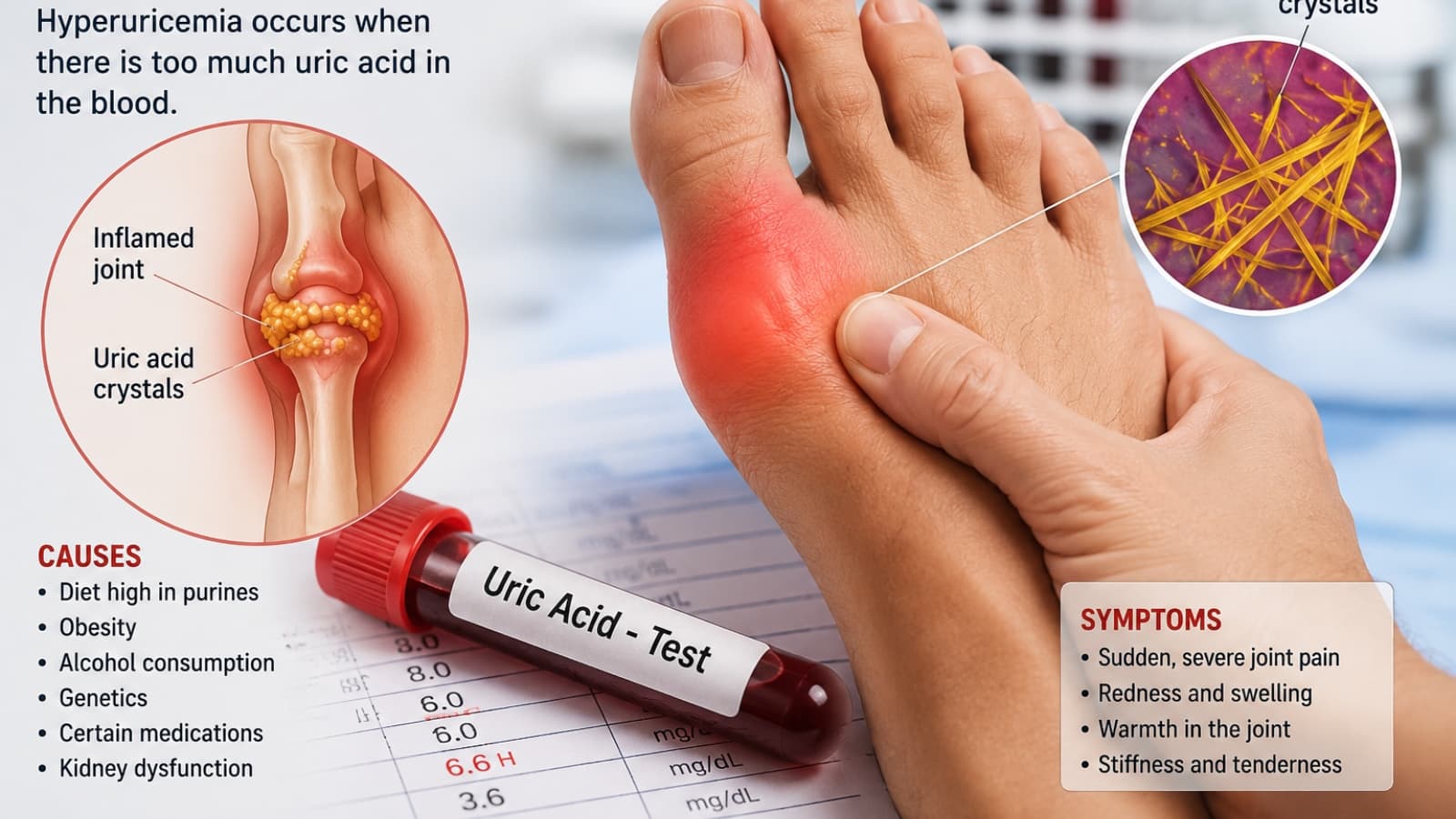 Why your uric acid levels may not improve even after giving up protein-rich foods