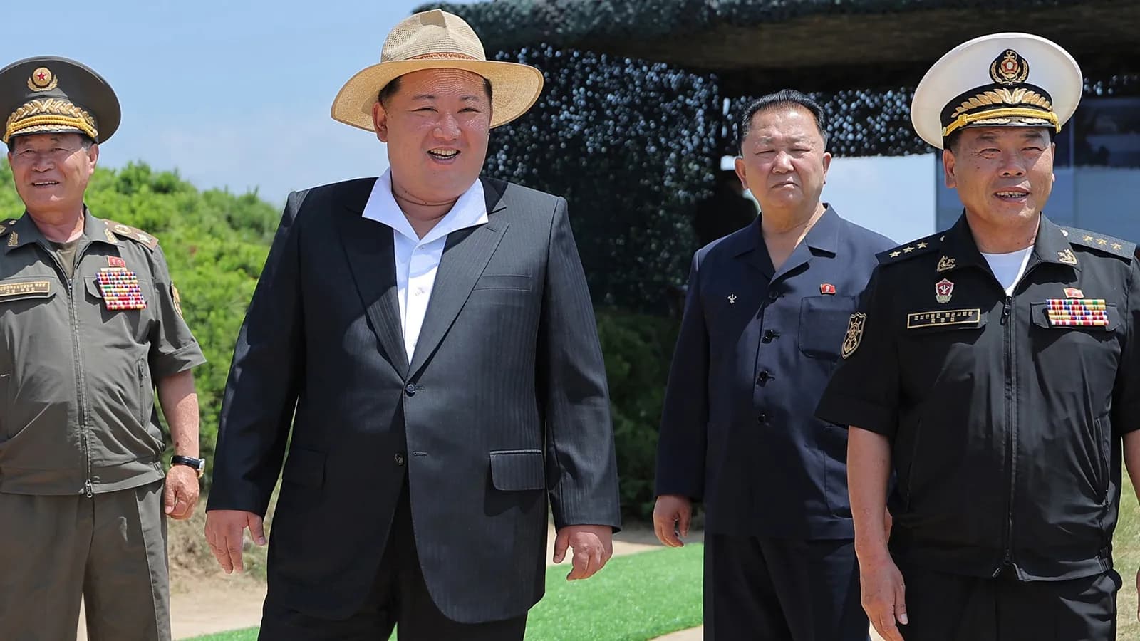 North Koreas Kim Jong Un observes nuclear weapons tests aboard new naval destroyer