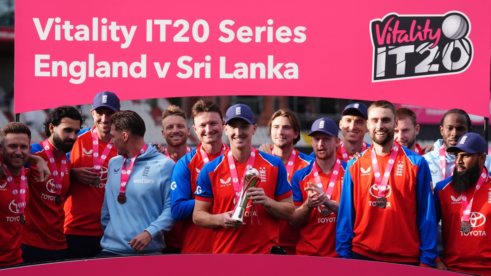India replaced by England at the top of ICC T20I rankings