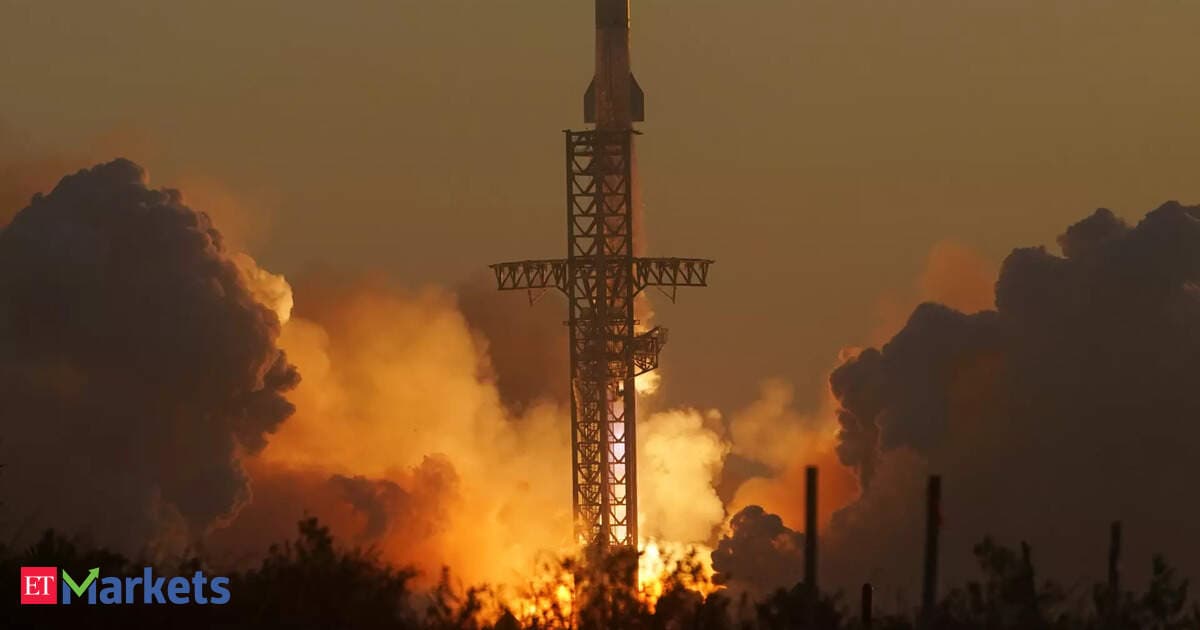 SpaceX shares eke out a gain to snap three day losing streak