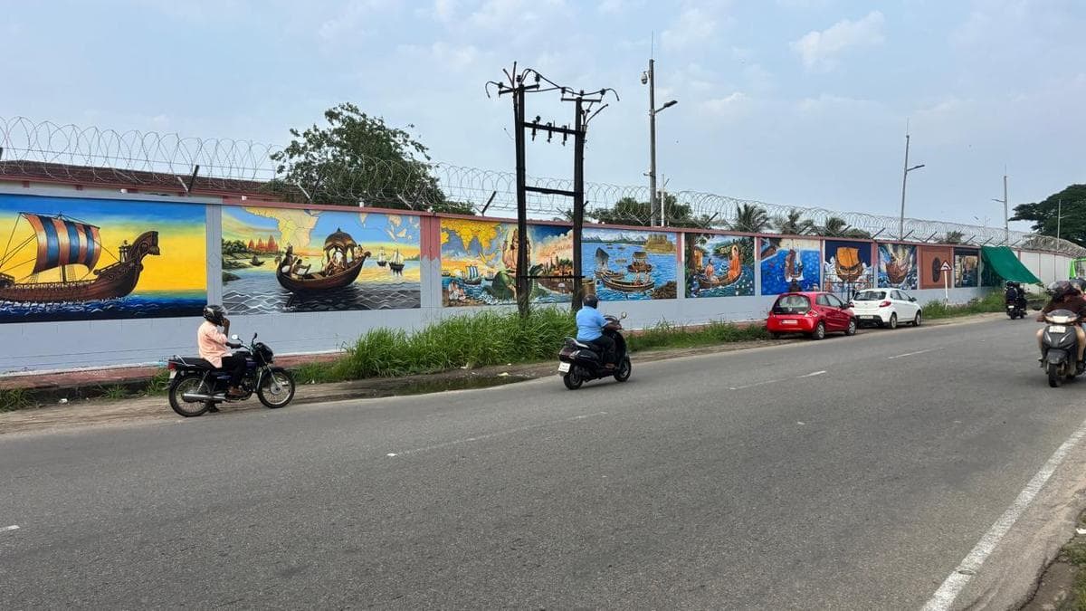 A mural on India’s maritime history to feature on the walls of the Kochi Naval Base