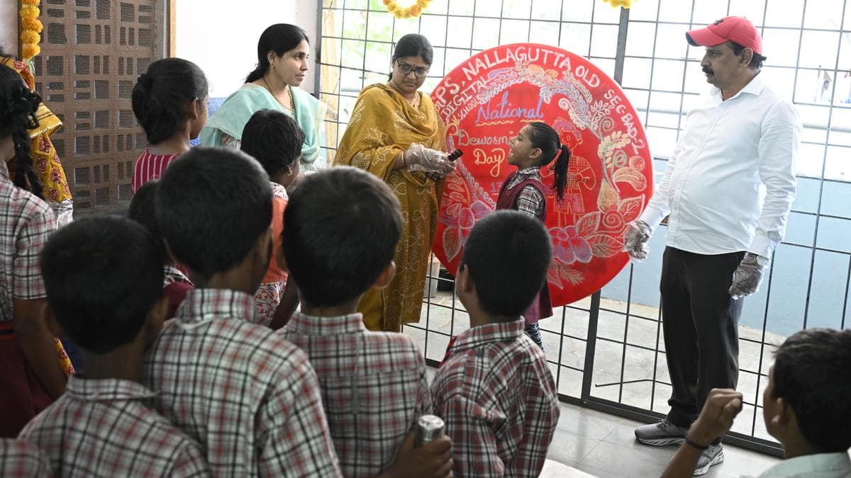 Telangana deworming drive covers 90.31 lakh children, mop-up day on July 20