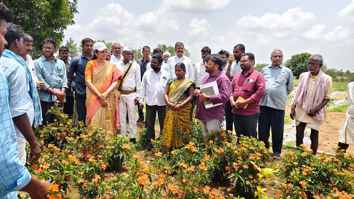 Project K-100 launched in Narayanpet to promote crop diversification and climate-resilient farming