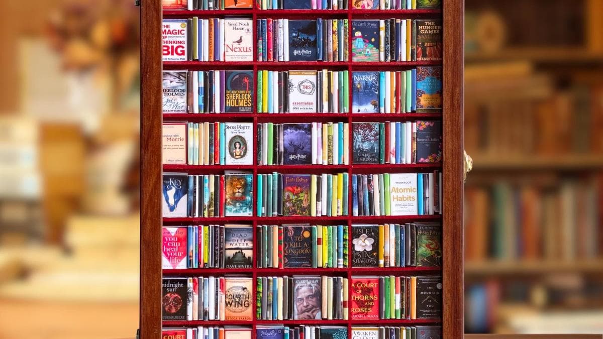 This Kerala creator makes tiny libraries filled with miniature books