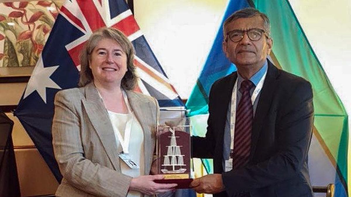 Defence secretary meets officials from Australia, EU, Netherlands in Singapore