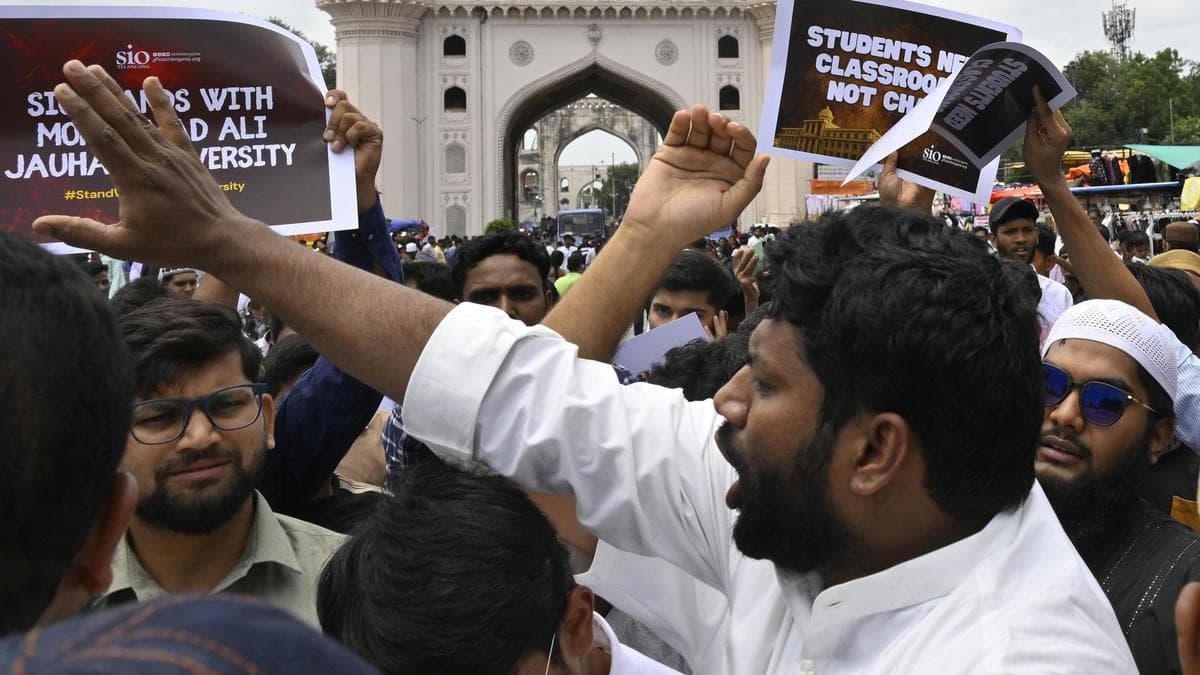 Students’ demands raised in Hyderabad during protest against NEET paper leak, Jauhar University demolition