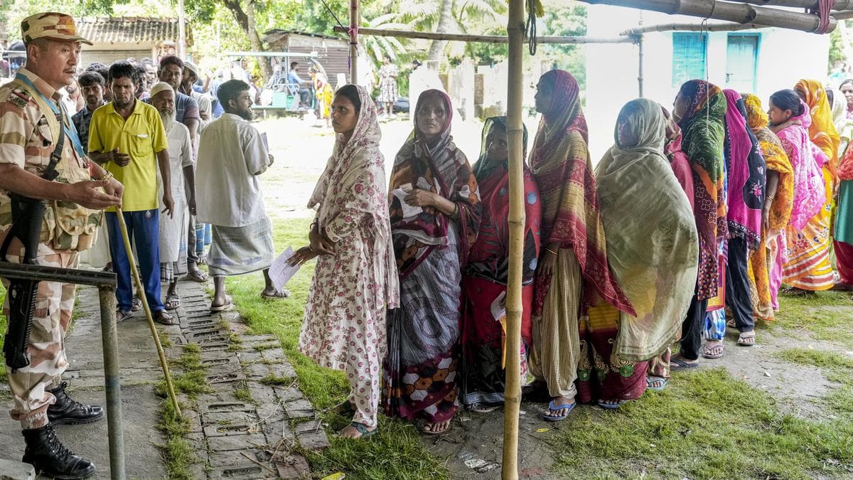 West Bengal election: Over 16% turnout in first two hours of voting in repoll